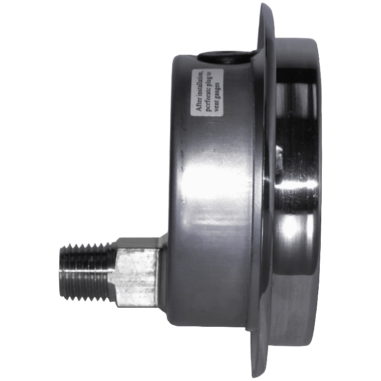 Winters Instruments Premium Stainless Steel Liquid Filled Pressure Gauge, PFP